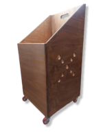 Carrello porta legna multiuso