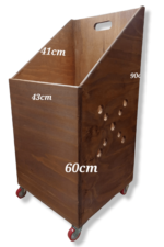 Carrello porta legna multiuso - immagine 4